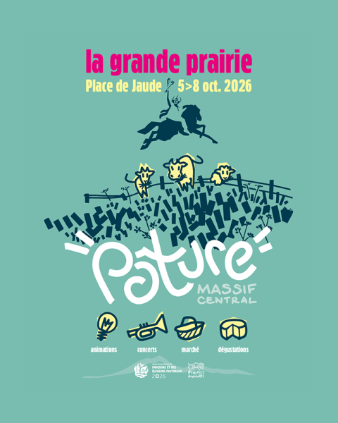 Les prairies du Massif central s’installent place de Jaude