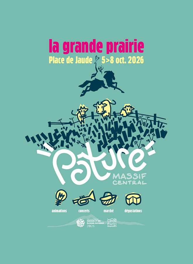 Les prairies du Massif central s’installent place de Jaude